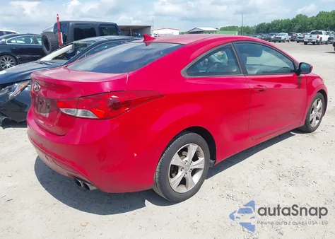 2013 Hyundai Elantra Gs из США, поврежденный, VIN KMHDH6AE7DU005598